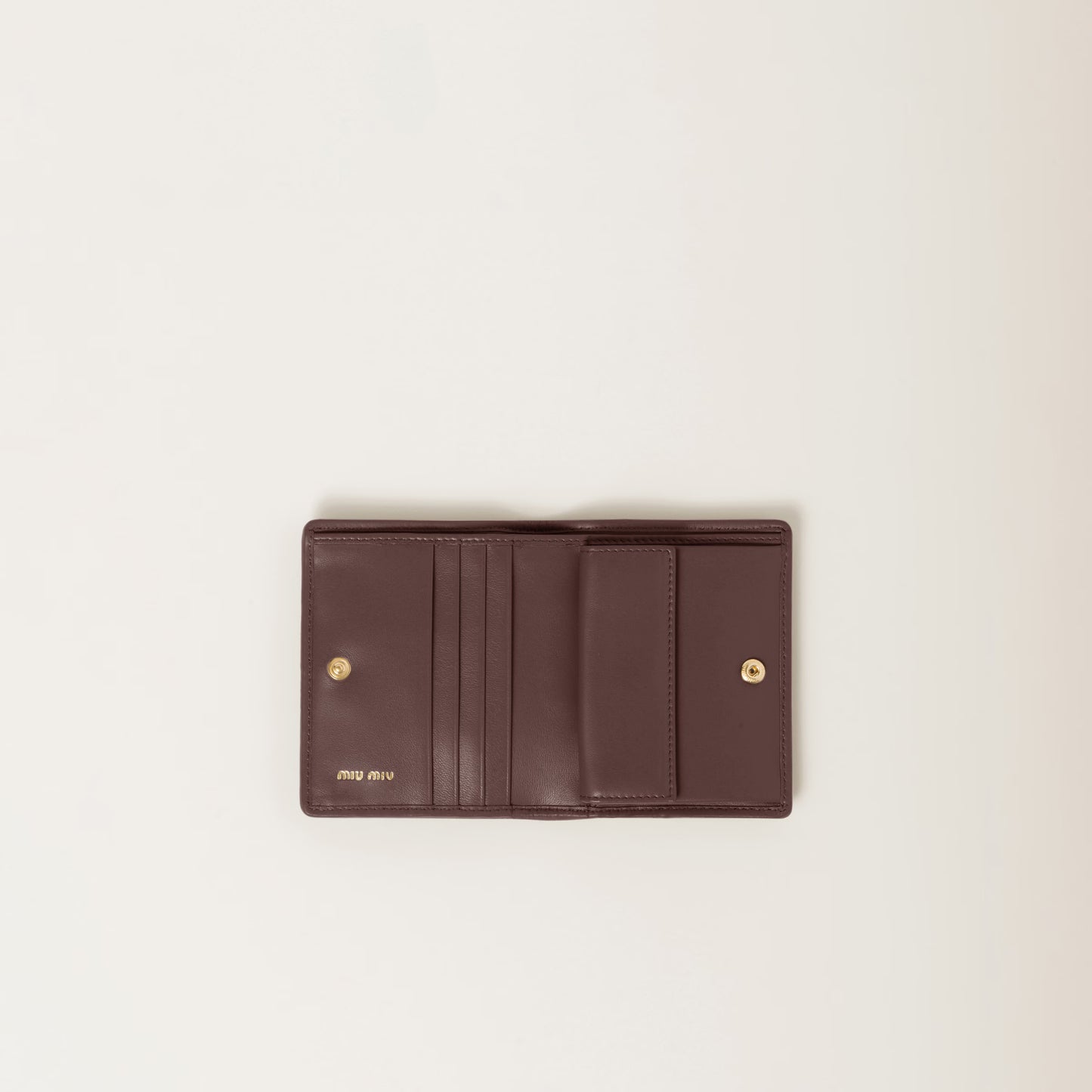 Miu Miu Nappa Leather Wallet