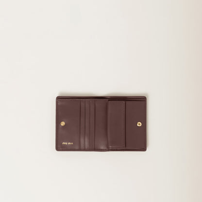 Miu Miu Nappa Leather Wallet