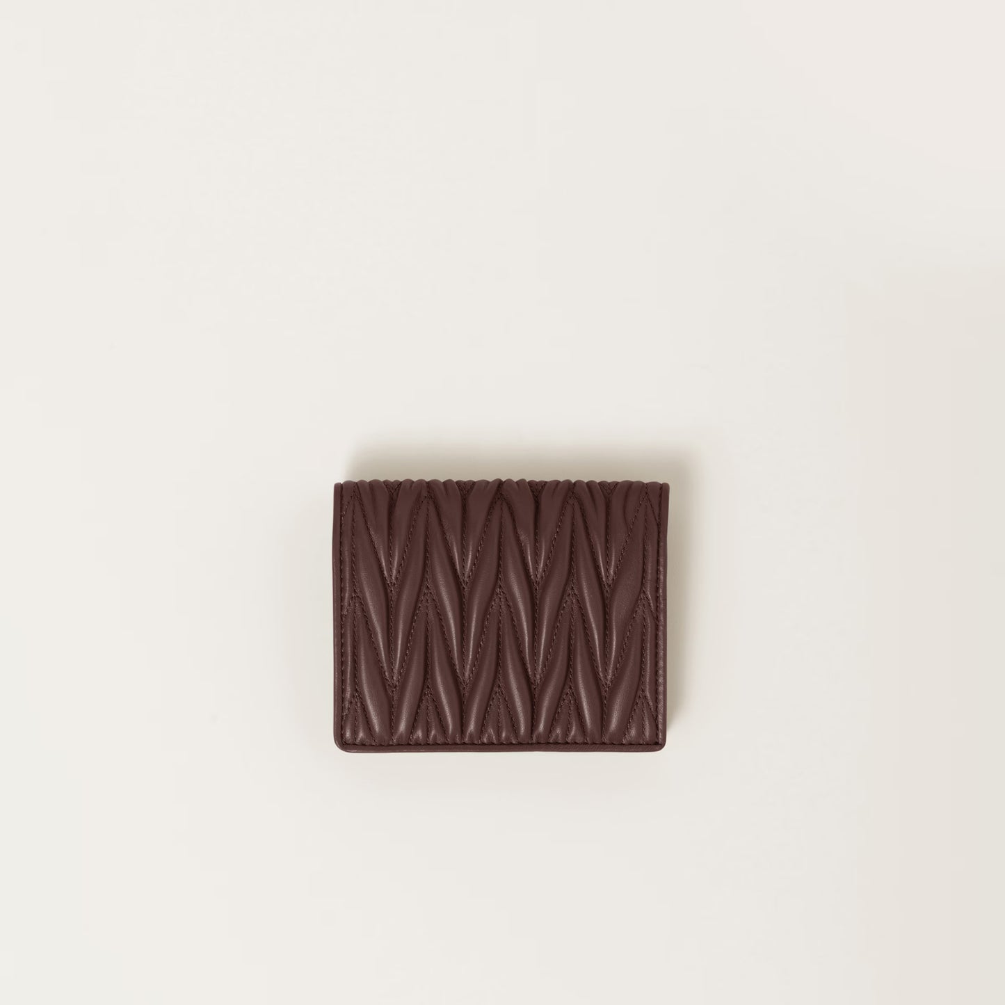 Miu Miu Nappa Leather Wallet