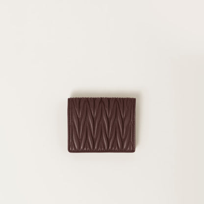 Miu Miu Nappa Leather Wallet