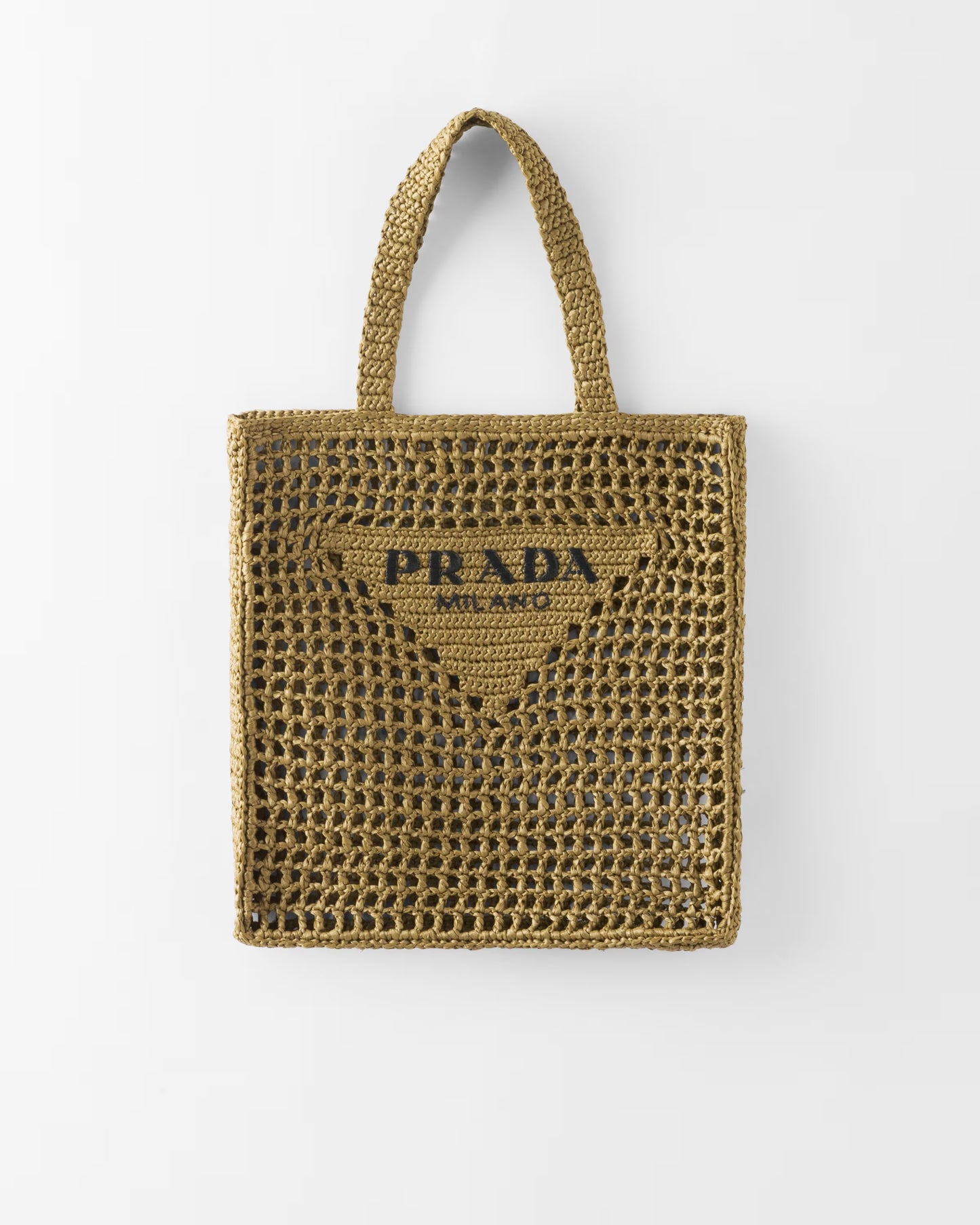 P Crochet Tote Bag