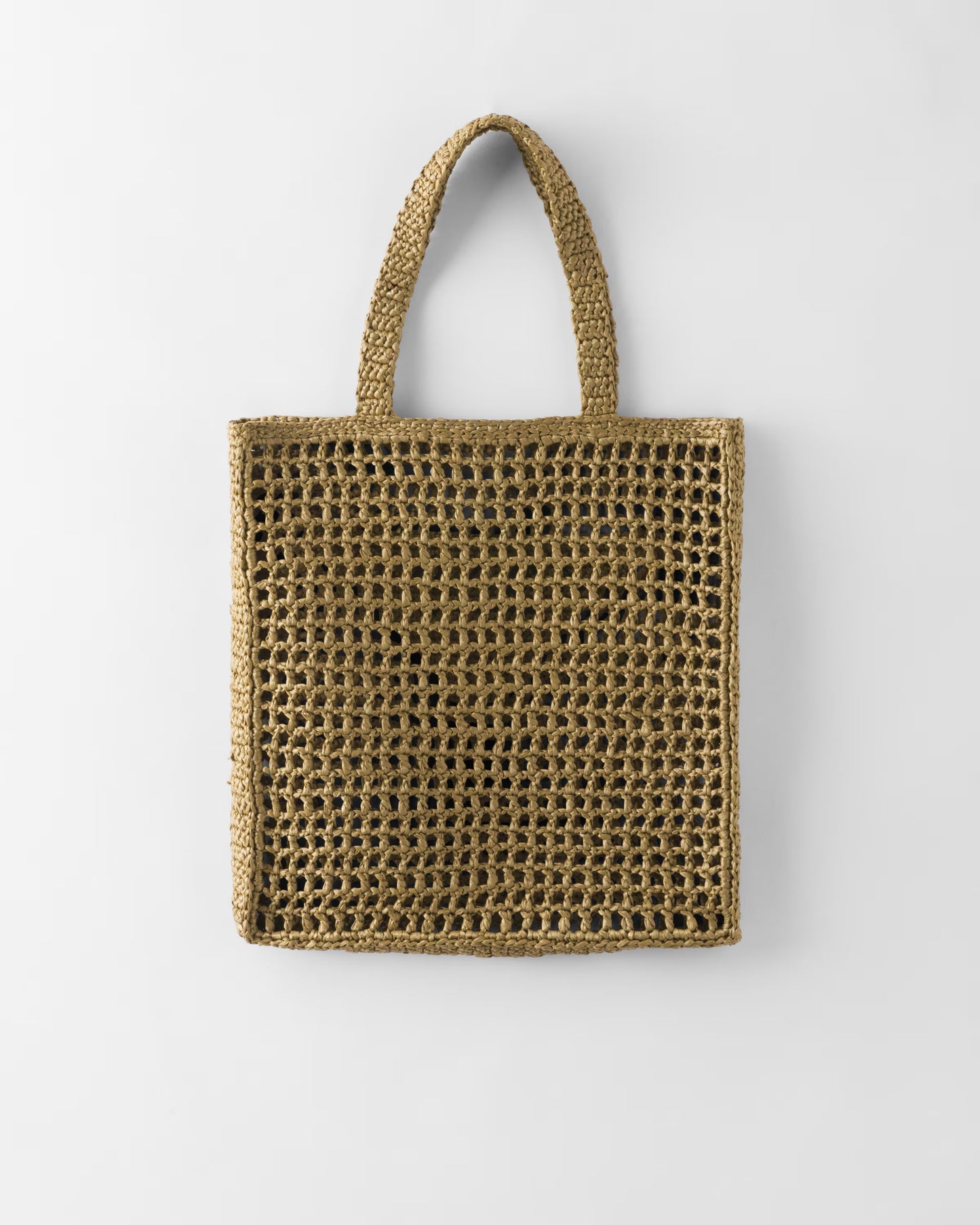 P Crochet Tote Bag