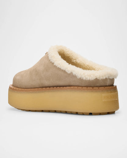 P. Slippers - Platform Mules